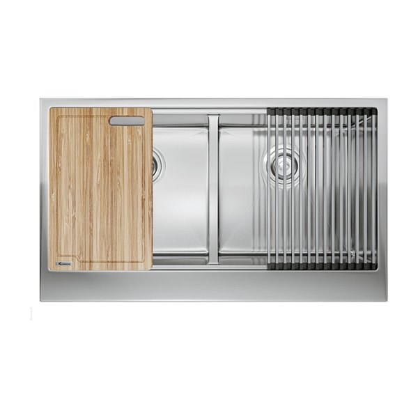 Chậu Rửa Chén KONOX KN8751DA Retta 2 Hộc