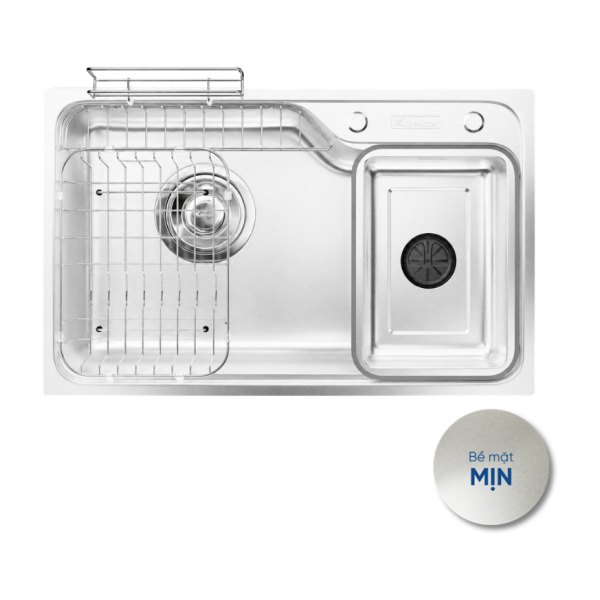 Chậu Rửa Chén KONOX Tari 8050SM 1 Hố Bề Mặt Mịn 800mm