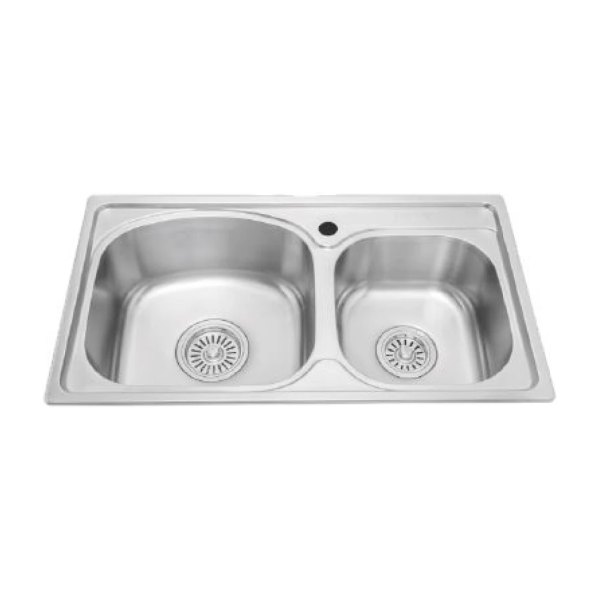 Chậu rửa chén MALLOCA MS 1011P 2 hộc lắp dương