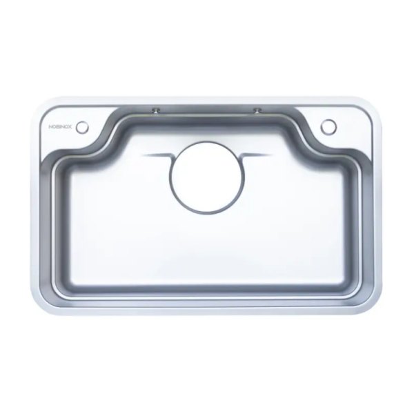 Chậu rửa chén NOBINOX ARVO B180 chống xước 1 hộc