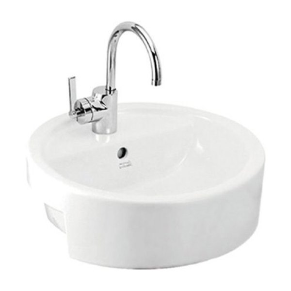Chậu Rửa Lavabo AMERICAN WP-F307 Bán Âm Bàn White