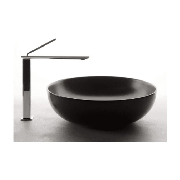 Chậu Rửa Lavabo BELLO BB - 400217 Đặt Bàn Tròn Màu Đen