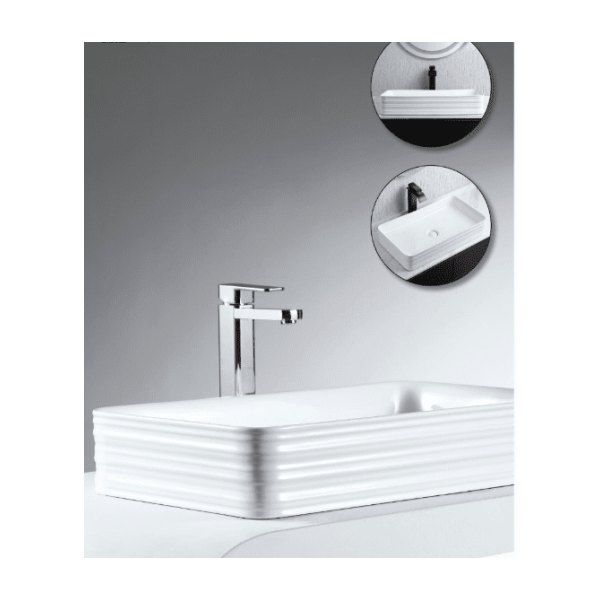 Chậu Rửa Lavabo BELLO BB - 400502 Đặt Bàn