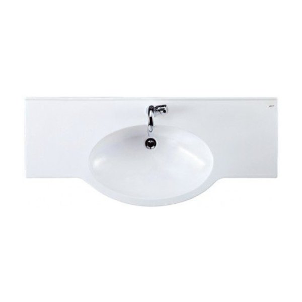 Chậu Rửa Lavabo CAESAR LF5324 Liền Bàn