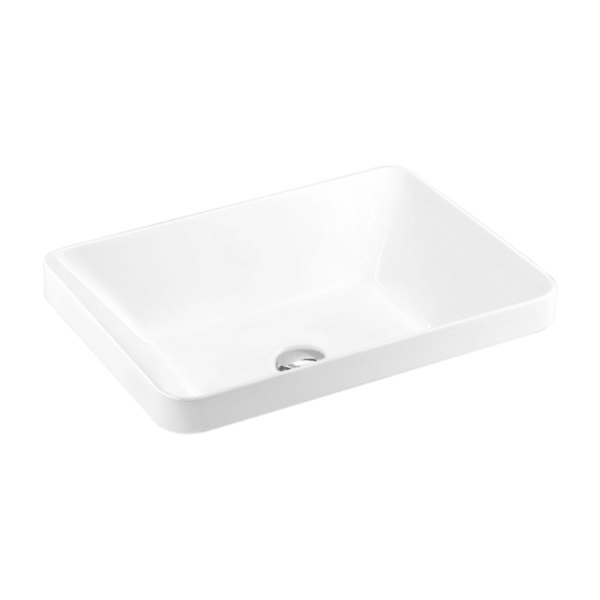 Chậu Rửa Lavabo COTTO C001017 Đặt Bàn Kháng Khuẩn