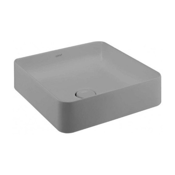 Chậu Rửa Lavabo COTTO C00341 MSL Đặt Bàn Màu Xám