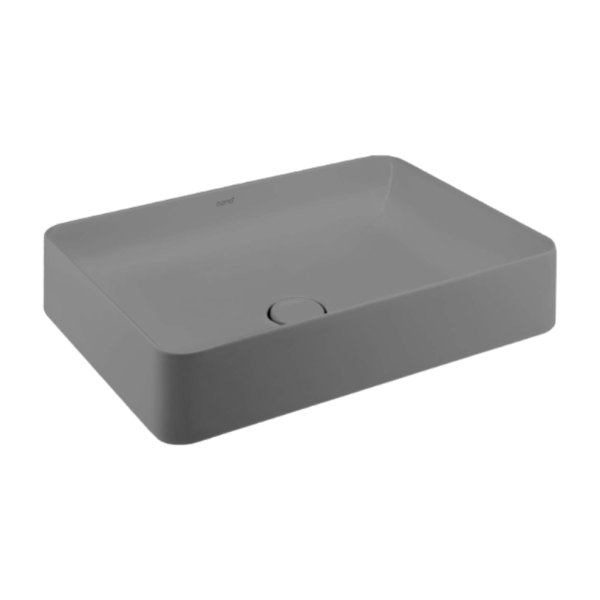 Chậu Rửa Lavabo COTTO C00342 MSL Đặt Bàn Màu Xám