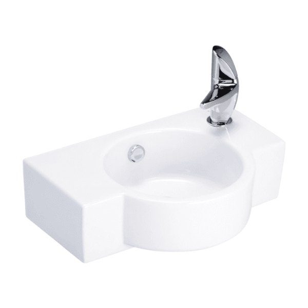 Chậu Rửa Lavabo COTTO C00547 Treo Tường Kháng Khuẩn