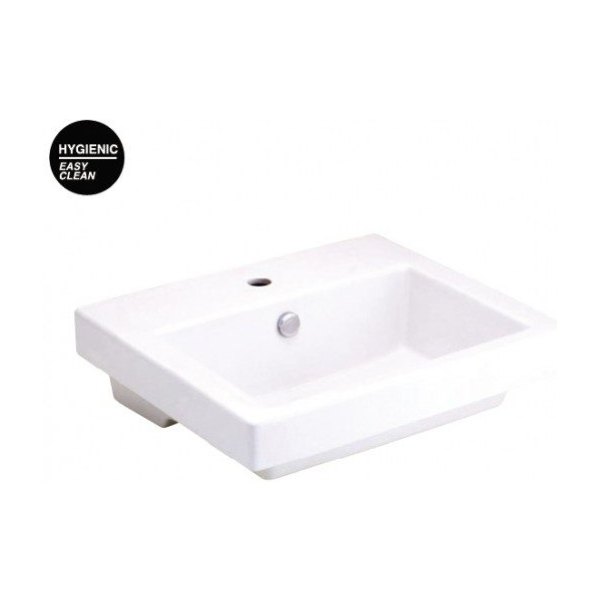 Chậu Rửa Lavabo COTTO C01397 Treo Tường Kháng Khuẩn