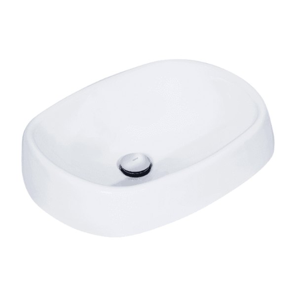 Chậu Rửa Lavabo COTTO C02517 Đặt Bàn Kháng Khuẩn