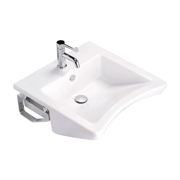 Chậu Rửa Lavabo COTTO SC00537 Treo Tường Kháng Khuẩn