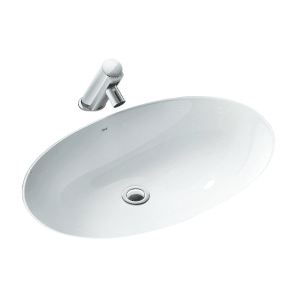 Chậu Rửa Lavabo INAX AL-2216V Âm Bàn Aqua Ceramic
