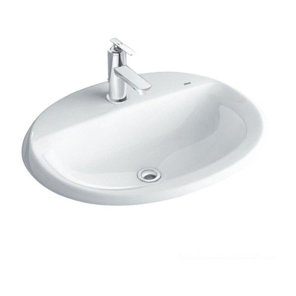 Chậu Rửa Lavabo INAX AL-2395V Dương Vành Aqua Ceramic