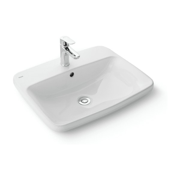 Chậu Rửa Lavabo INAX AL-2398V Dương Vành Aqua Ceramic