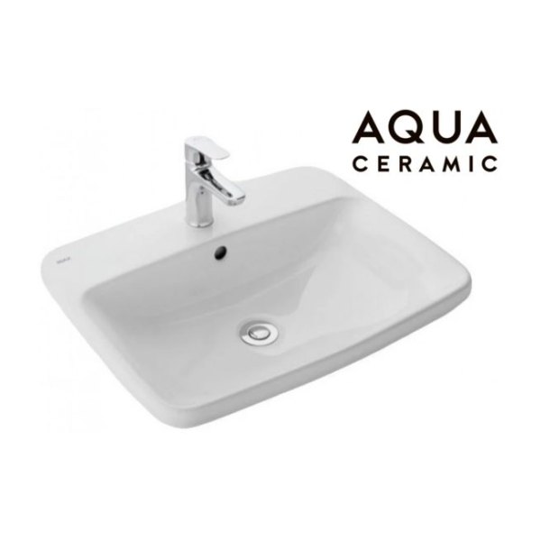 Chậu Rửa Lavabo INAX AL-2398VEC Dương Vành Aqua Ceramic