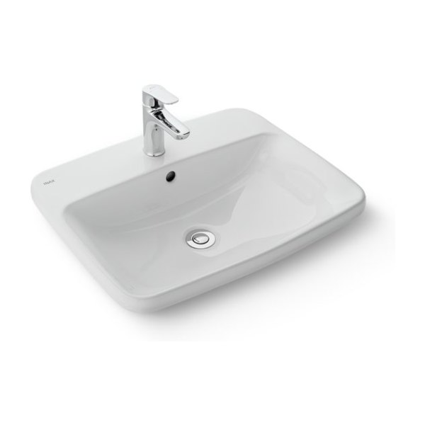Chậu Rửa Lavabo INAX AL-2398VFC Dương Vành Aqua Ceramic