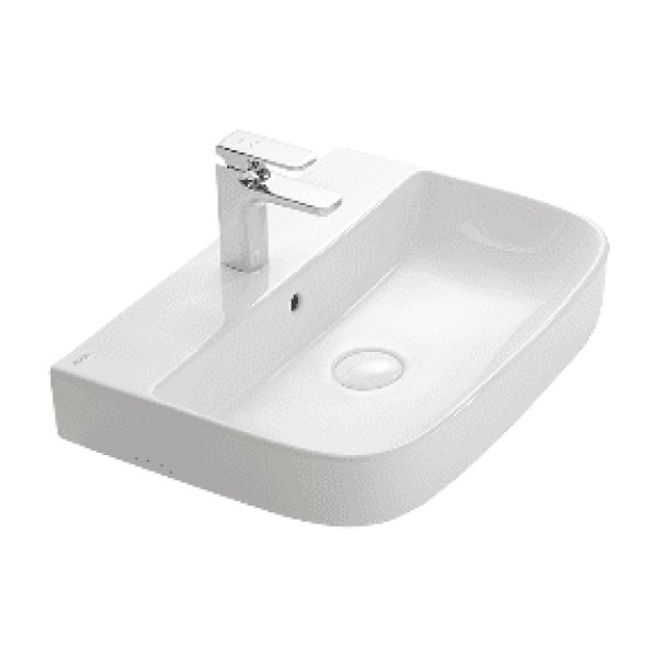 Chậu Rửa Lavabo INAX AL-632V Đặt Bàn Aqua Ceramic