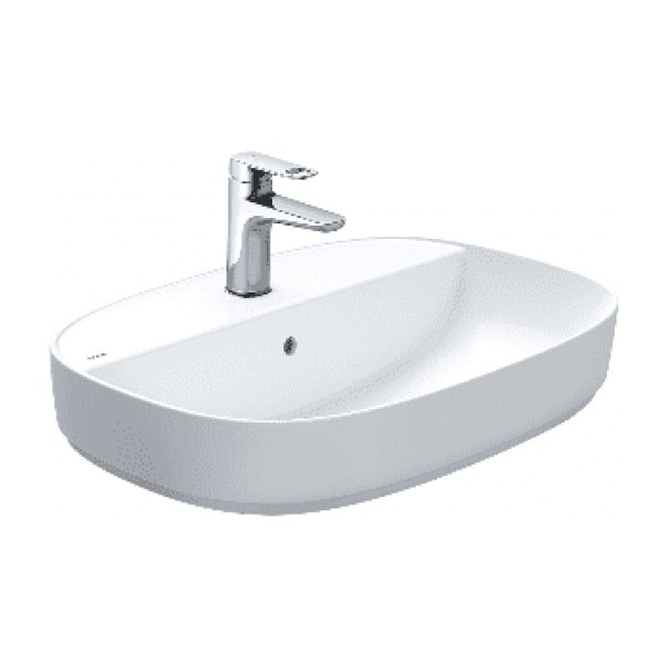 Chậu Rửa Lavabo INAX AL-652V Đặt Bàn Aqua Ceramic
