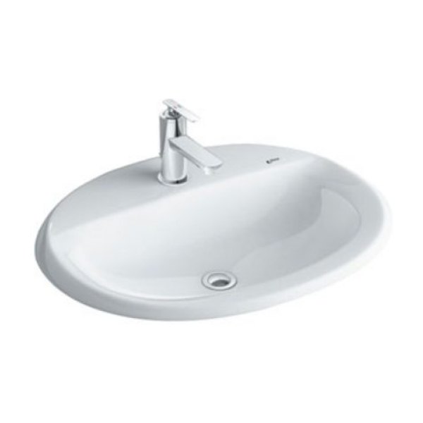 Chậu Rửa Lavabo INAX L-2395VEC Dương Vành