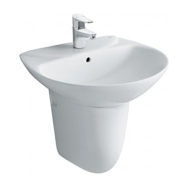 Chậu Rửa Lavabo INAX L-285V/L-288VC Kèm Chân Ngắn Treo Tường