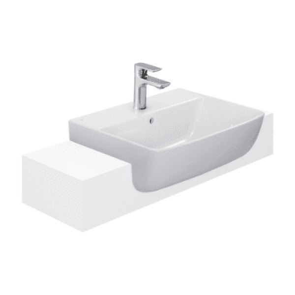 Chậu Rửa Lavabo INAX L-345V Bán Âm Bàn