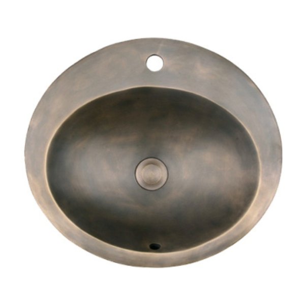 Chậu rửa mặt lavabo Kanly bằng đồng đúc GCL08