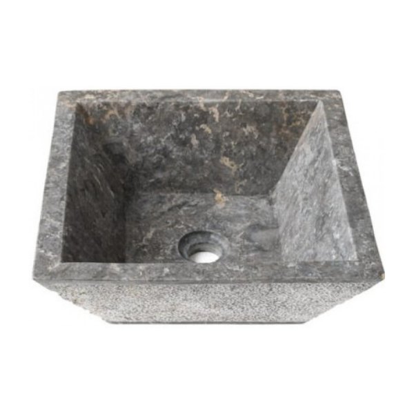 Chậu Rửa Mặt Lavabo Kanly MAR054I Đặt Bàn Đá Marble 400x160 mm