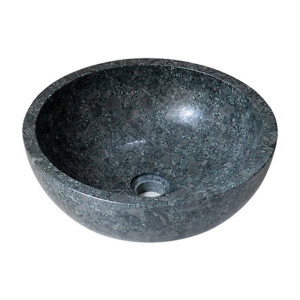 Chậu Rửa Mặt Lavabo Kanly MAR17V Đặt Bàn Đá Marble 400x150 mm