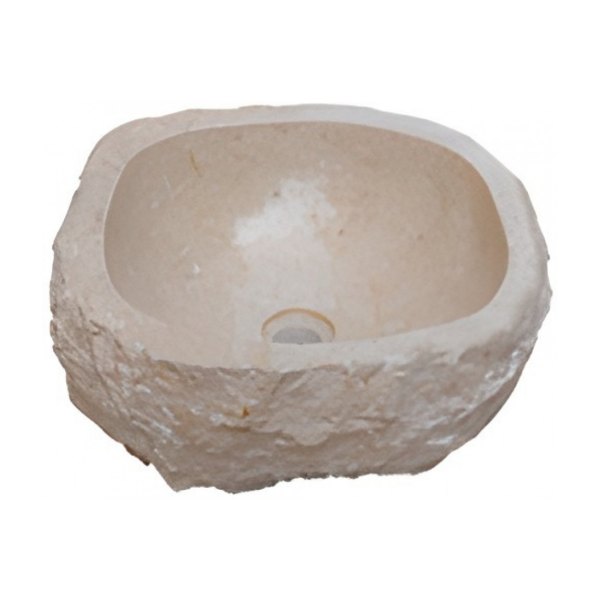 Chậu Rửa Mặt Lavabo Kanly MAR51I Đặt Bàn Đá Tự Nhiên