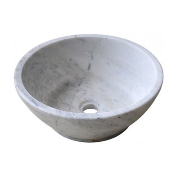 Chậu Rửa Mặt Lavabo Kanly MAR53V Đặt Bàn Đá Tự Nhiên 400x150 mm