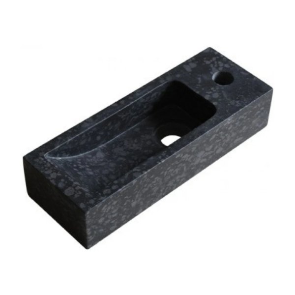 Chậu Rửa Mặt Lavabo Mini Kanly MN02 Đặt Bàn Đá/Treo Tường Tự Nhiên