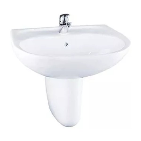 Chậu Rửa Mặt Lavabo TOTO LHT236CS#W Treo Tường Chân Ngắn