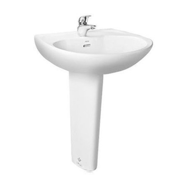 Chậu Rửa Mặt Lavabo TOTO LPT239CR#W Treo Tường Chân Dài