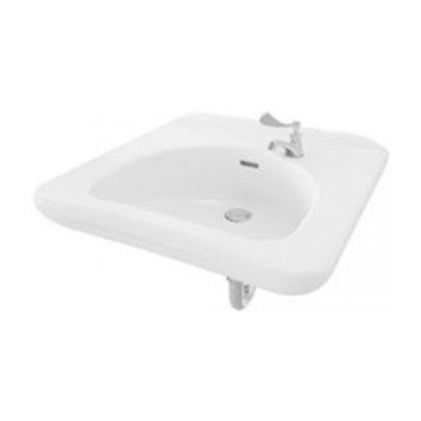 Chậu Rửa Mặt Lavabo TOTO LW103JT1#W/TL220D/T205QN Dành Cho Người Khuyết Tật