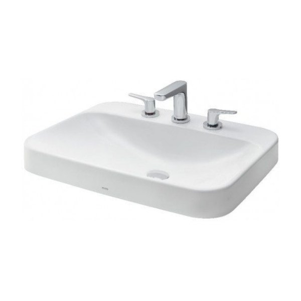 Chậu Rửa Mặt TOTO LT5616#XW Đặt Bàn 3 Lỗ