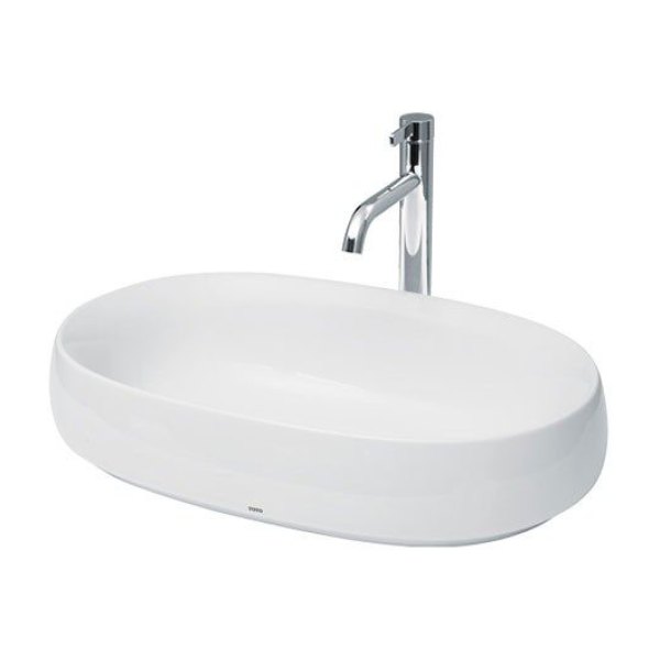 Chậu Rửa Mặt TOTO PJS05WE#GW Đặt Bàn Đá Cẩm Thạch