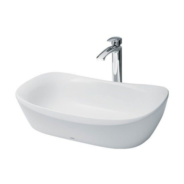 Chậu Rửa Mặt TOTO PJS07WE#MW Đặt Bàn Đá Cẩm Thạch
