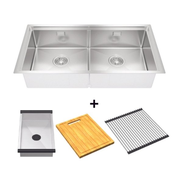 Combo chậu rửa chén Hafele 567.94.057 kèm phụ kiện