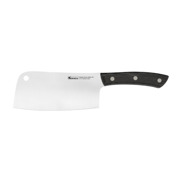 Dao chặt thép cacbon cao nguyên khối Flint 7.5″ Cleaver