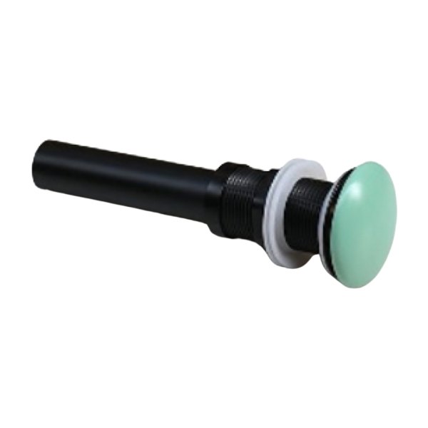 Đầu xả lavabo Kanly KLX16 sứ màu xanh ngọc