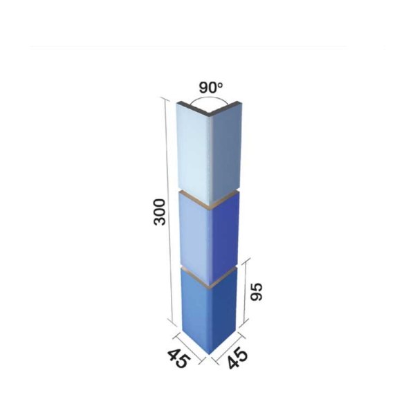 Gạch góc hồ bơi INAX INAX-255/90-15/POL-B1,B2,B3