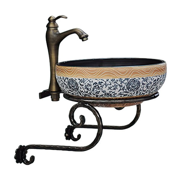 Giá Sắt Đỡ Chậu Rửa Mặt Lavabo Kanly FW02