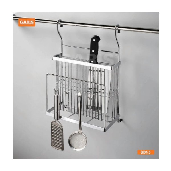Giá Treo Dao Thớt Inox GARIS GI04.5