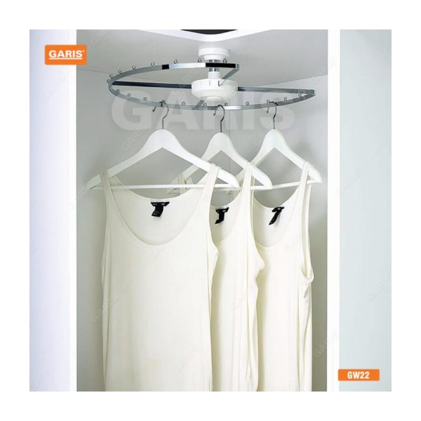 Giá Xoay Treo Góc Tủ Quần Áo GARIS GW22 1 Tầng