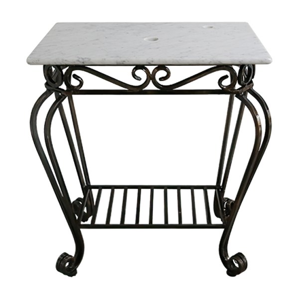 Khung Sắt Mỹ Thuật Đặt Chậu Lavabo Kanly FP04