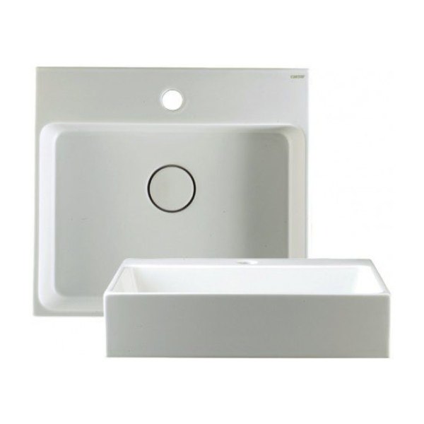 Lavabo CAESAR LF5253 Treo Tường/Đặt Bàn