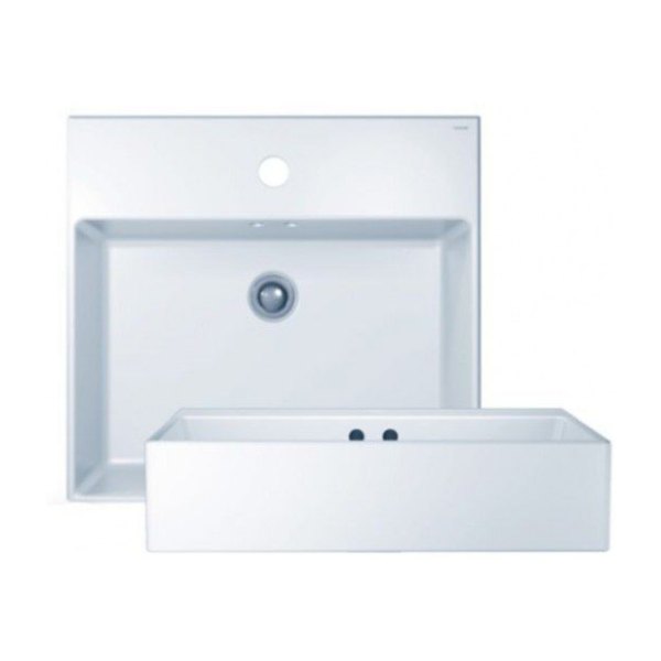 Lavabo CAESAR LF5263 Treo Tường/Đặt Bàn