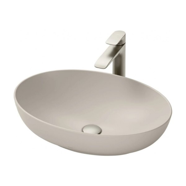Lavabo đặt bàn TOTO LT1705#MBE màu be mờ