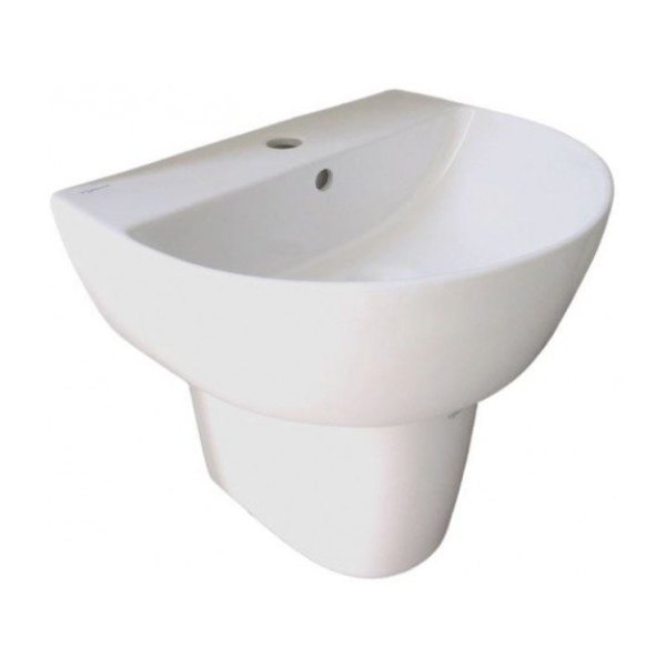 Lavabo VIGLACERA V37 Treo Tường Kèm Chân Ngắn