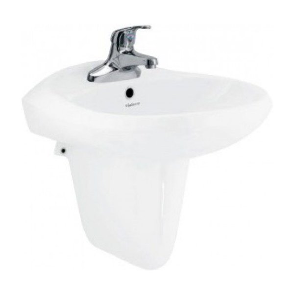 Lavabo VIGLACERA VTL3/VI5 Treo Tường Kèm Chân Ngắn